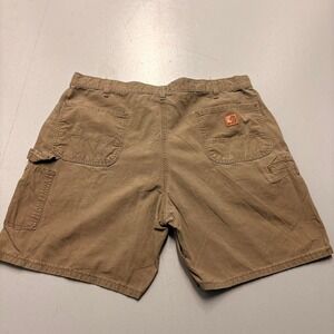 Carhartt Cargo Shorts Khaki Tan Size 40 Workwear